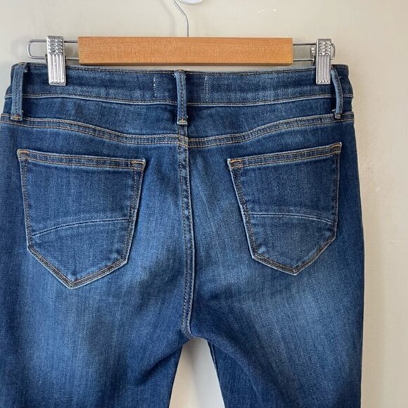 DRIFTWOOD Medium Wash Denim Colette Pretty in Fringe Cropped Jeans, 27 - Picture 4 of 11